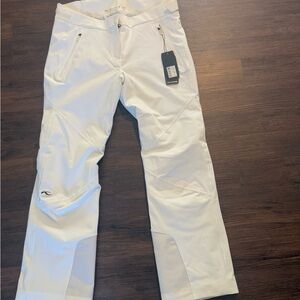 Elegant Women's White Ski Pants